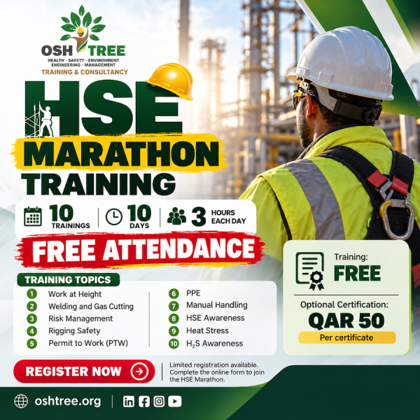 HSE Marathon Safety Training Flyer